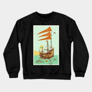 VINTAGE GALLEON Crewneck Sweatshirt